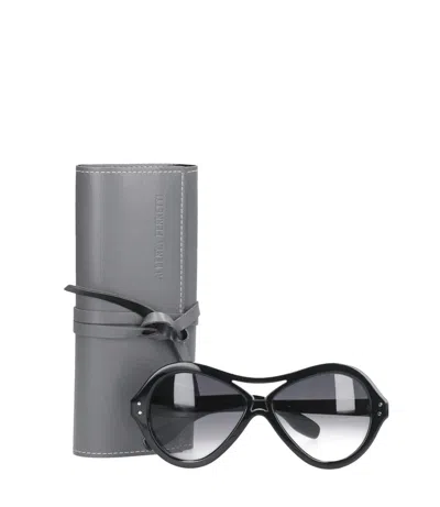 Alberta Ferretti Sunglasses Black In Black