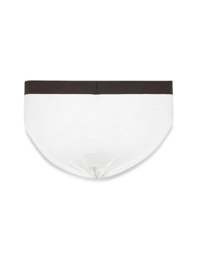 Dsquared2 Briefs With Logo In White