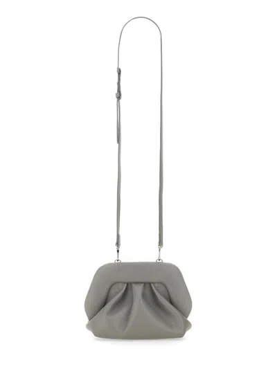 Themoirè Pleated Clutch Bag Detachable Strap In Pattern