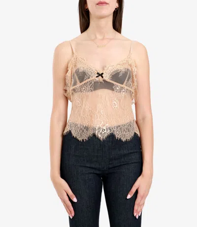 Aniye By Top Flesh Colored In Brown