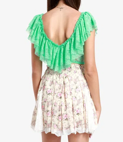 Aniye By Top Mint Green In Brown