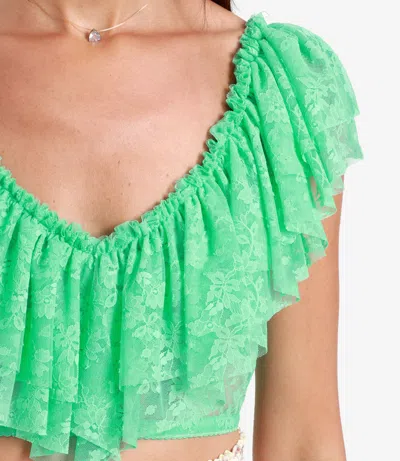 Aniye By Top Mint Green In Brown