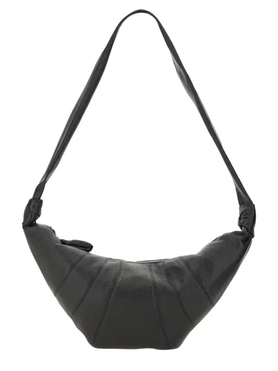 Lemaire Medium Croissant Bag In Black
