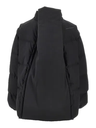 Mm6 Maison Margiela Padded Jacket In Black