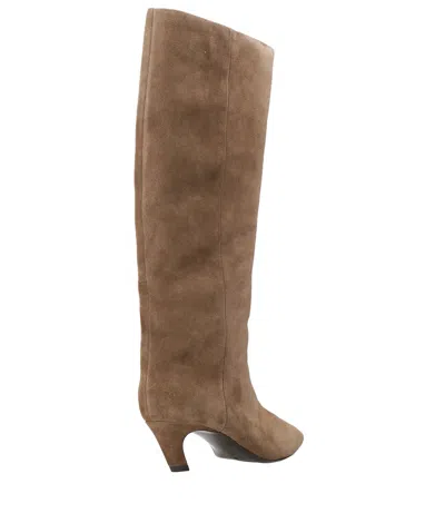 Ash 50mm Violet Pointed-toe Boots In Multi