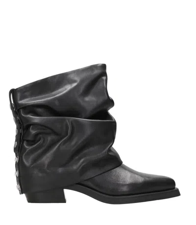 Ash Boots Black In Multi