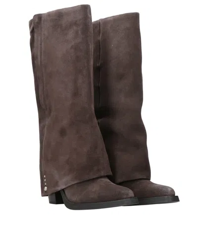 Ash Boots Brown In Multi