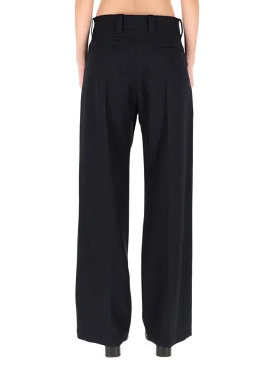 Lemaire Straight Pants In Black
