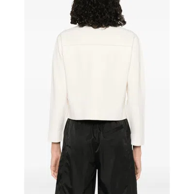 Max Mara Sweaters White In Neutral