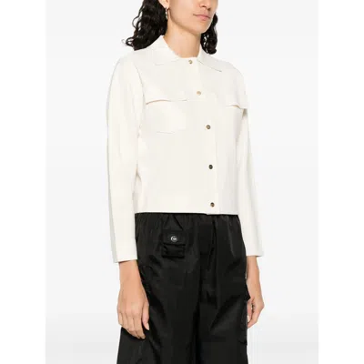 Max Mara Sweaters White In Neutral