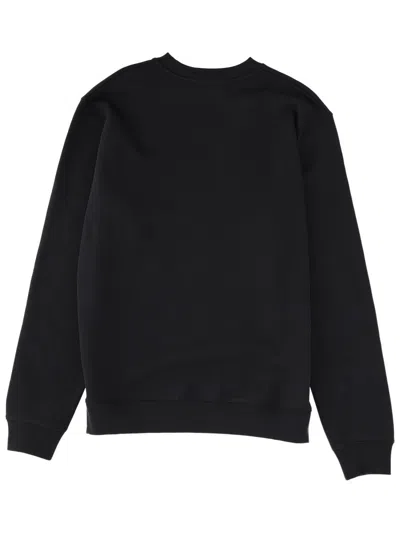 Msgm Sweatshirt With Logo In Black