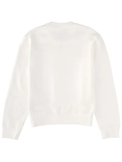 Mm6 Maison Margiela Sweatshirt With Logo In White