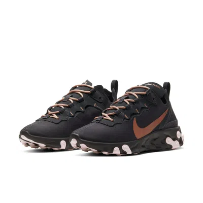Nike React Element 55 Sneakers In Animal Print