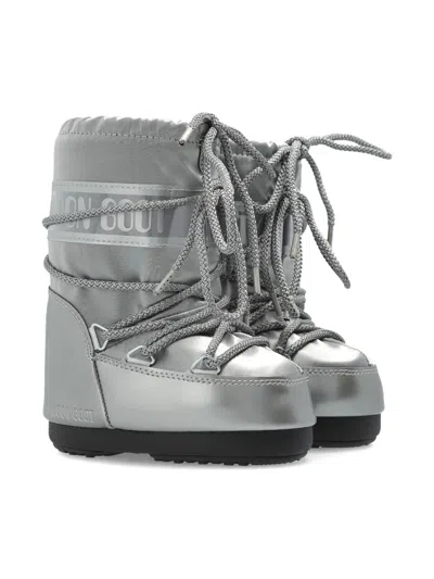 Moon Boot Icon Boots In Gray