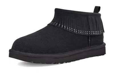 Ugg (wmns)  Ultra Mini Fringe Bling 'black'