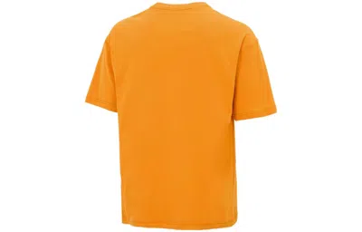 Nike (wmns)  Logo Printing Athleisure Casual Sports Breathable Short Sleeve Yellow In Animal Print