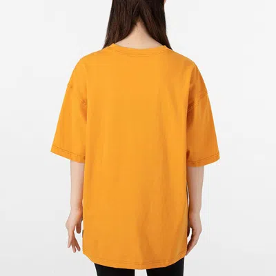 Nike (wmns)  Logo Printing Athleisure Casual Sports Breathable Short Sleeve Yellow In Animal Print