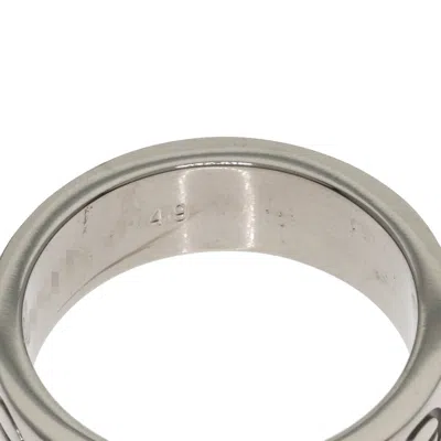 Pre-owned Cartier Love White Band Ring ()