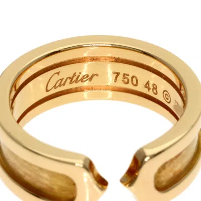 Pre-owned Cartier Pink Gold Pink Gold (18k) Band Ring ()