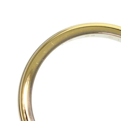 Pre-owned Cartier Pink White Gold Yellow Gold Yellow Gold (18k) Pink Gold (18k) White Gold (18k) Band Ring (pr