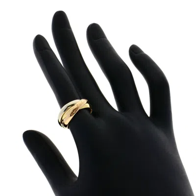 Pre-owned Cartier Trinity Pink White Yellow Band Ring () In Multi