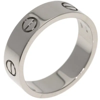 Pre-owned Cartier White Gold White Gold (18k) Band Ring ()