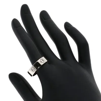 Pre-owned Cartier White Gold White Gold (18k) Band Ring ()