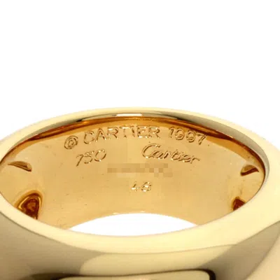 Pre-owned Cartier Yellow Gold Yellow Gold (18k) Band Ring ()