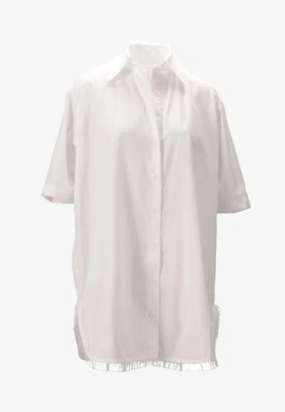 Niccolò Pasqualetti Douglas Short-sleeved Shirt In White