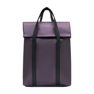 Rains 2 Way Handle-straps Backpack In Purple