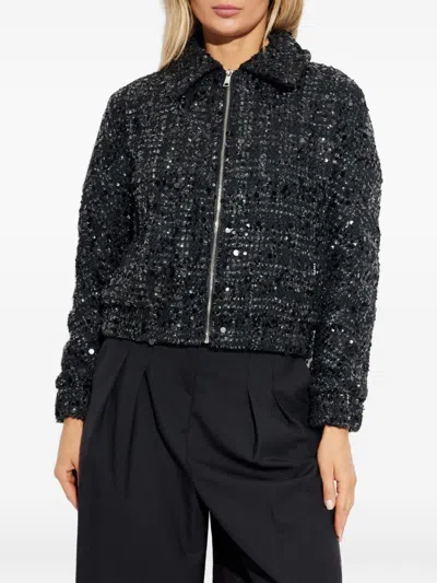 Add Bomber Jacket In Black