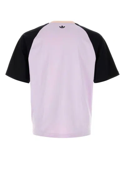Adidas Originals Adidas X Wales Bonner Cali 3-stripes Cotton T-shirt In Purple