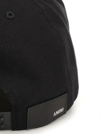 Amiri Men Ma Denim Baseball Cap In Black