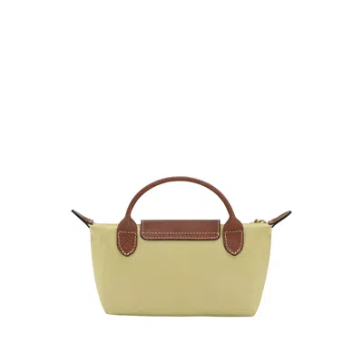 Longchamp Bags Green, Brown In Green