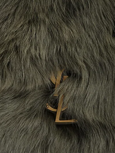 Saint Laurent Jamie 4.3 Shoulder Bags Green In Green