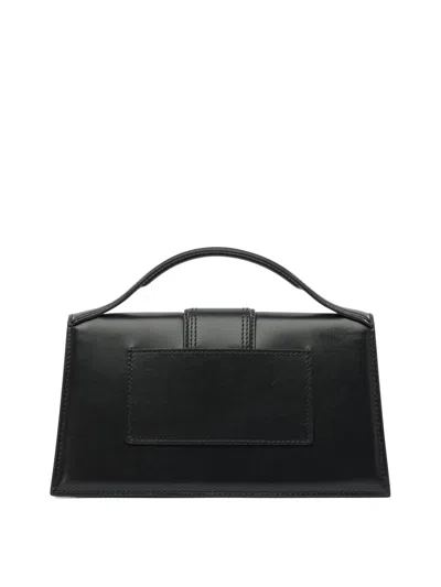 Jacquemus Le Grand Bambino Handbags Black In Black