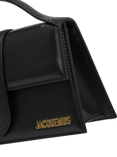 Jacquemus Le Grand Bambino Handbags Black In Black