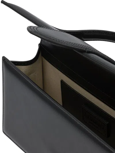 Jacquemus Le Grand Bambino Handbags Black In Black