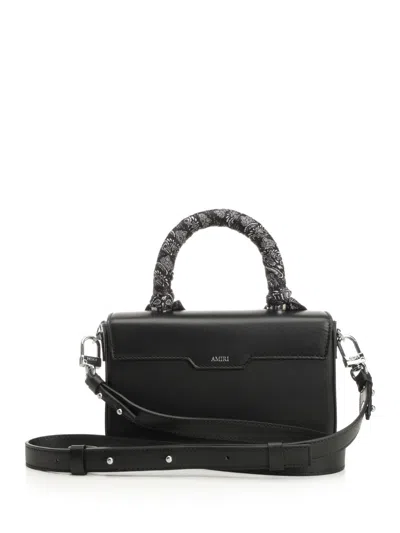 Amiri Micro Ma Long Bag Handbags Black In Black