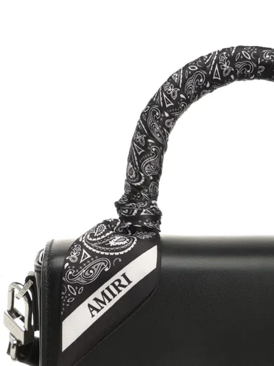 Amiri Micro Ma Long Bag Handbags Black In Black