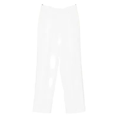 Victoria Beckham Pants In White