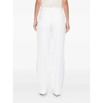 Victoria Beckham Pants In White