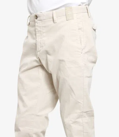 At.p.co Trousers Cream In White