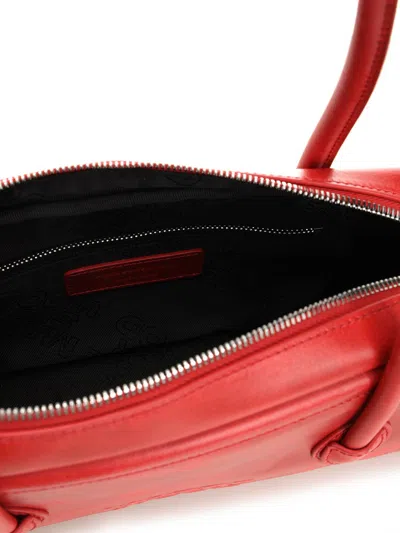 Margesherwood Red Soft Boston Ew Bag In Red