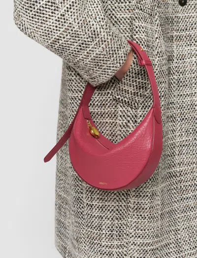 Joseph Bean Pebble Leather Bag In Pink