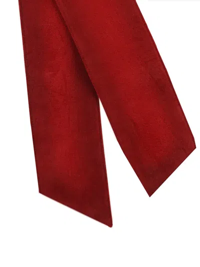 Prada Bonded Suede Jacket In Red