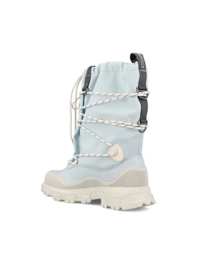 Ugg Metropeak High Top Fabric Boots Rubber Sole In Blue