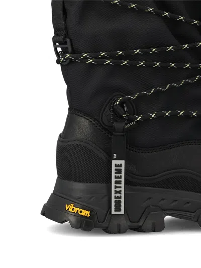 Ugg Fabric Metropeak Chunky Sole High-top Boots In Black