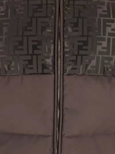 Fendi Women Cotton-blend Down Jacket In Multi