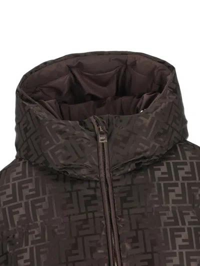 Fendi Women Cotton-blend Down Jacket In Multi